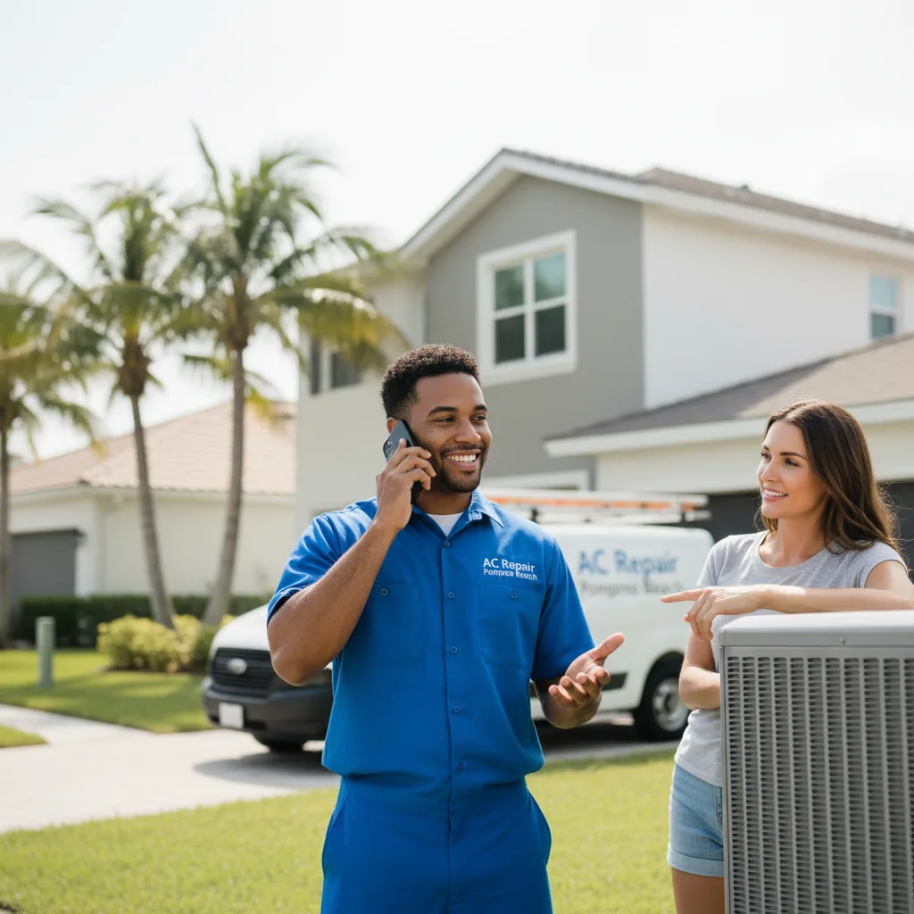 AC Repair Pompano Beach customer support in San Diego